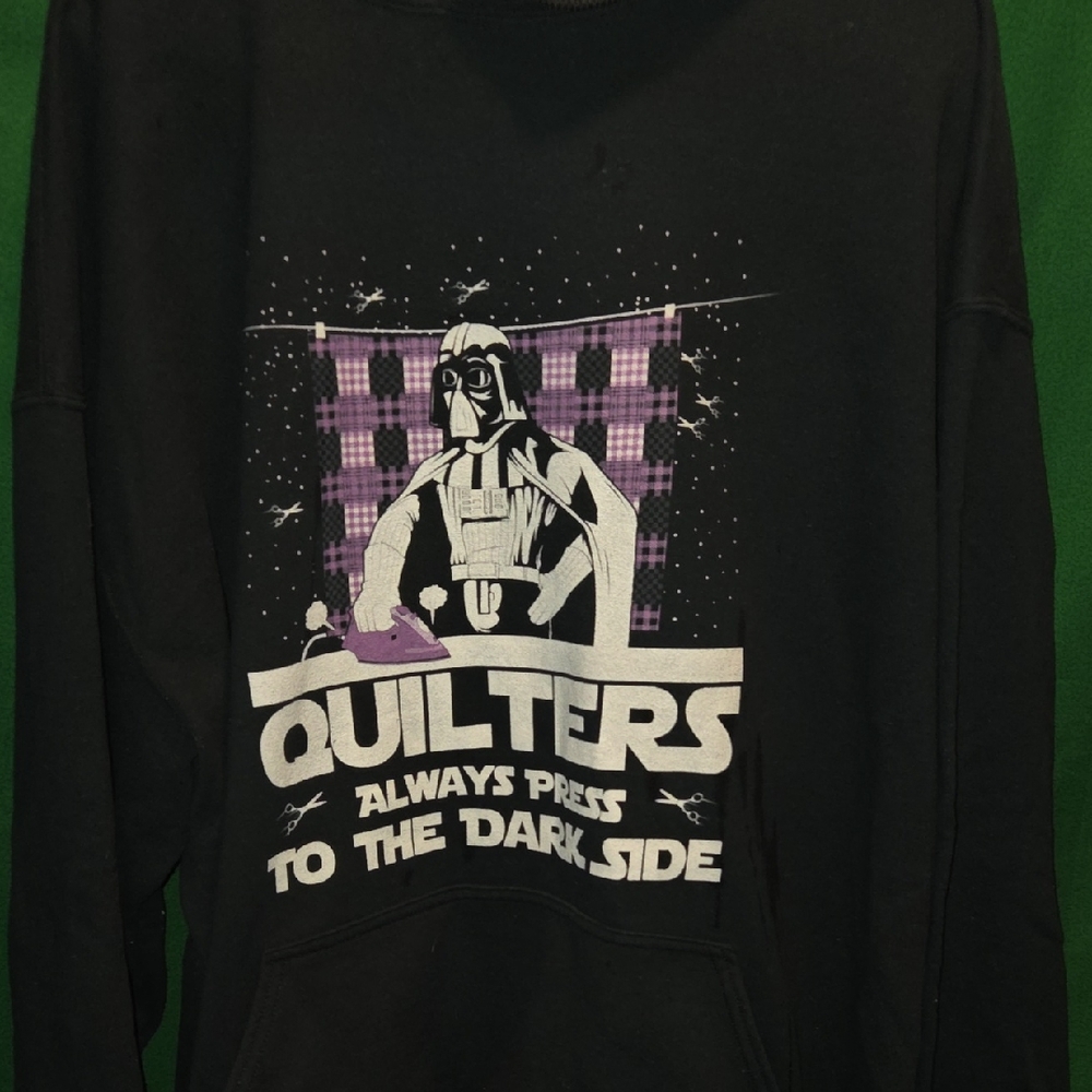 Gildan Star Wars And Quilting Black Hoodie